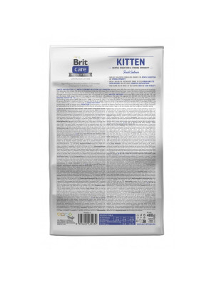 Сухий корм 400 г для Кошенят для Міцного Імунітету з Лососем Brit Care - 3