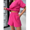  Женский Костюм L из Хлопка Футболка и Шорты Малина Hawaii COSY 6