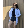 Рубашка Женская M из Муслина Белая Pearl COSY 8