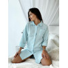 Рубашка Женская S из Муслина Аквамарин Pearl COSY 3