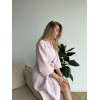  Женский Халат 2XL Вафельный Светло-Лиловый Шаль COSY 7