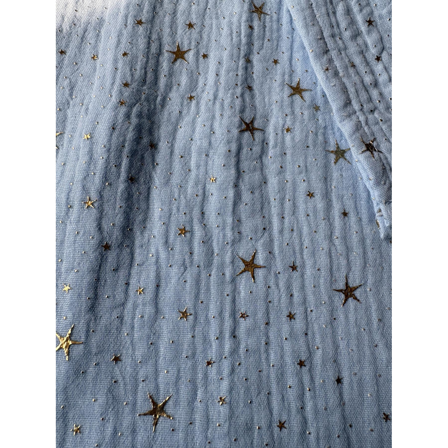 Туніка Пляжна L-XL Літня з Бавовни Блакитна Зірочки Aria COSY 2