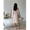 Халат Женский S Вафельный Бежевый Длинный COSY 4