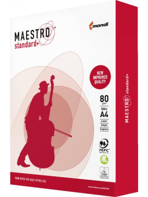 Папір офісний Maestro Standard+ A4 80 г/м2 500 аркушів Білий