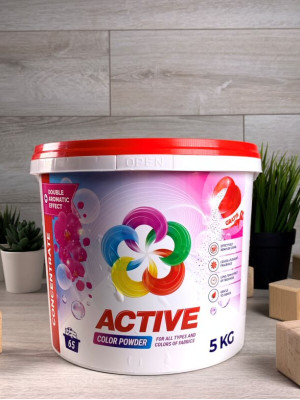 Пральний порошок Active color 5 кг - 3