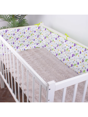 Борт 30х180 см в кроватку Hello Dino Kids Time 18-0001 MirSon