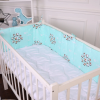 Борт 30х180 см Суцільний в кроватку Lambs Kids Time 20-0030 MirSon 1