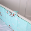 Борт 30х180 см Суцільний в кроватку Lambs Kids Time 20-0030 MirSon 3