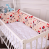 Борт 30х180 см Суцільний в кроватку Mine mouse Kids Time 20-0027 MirSon 1