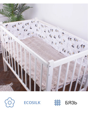 Борт 30х180 см в кроватку Pinokio Kids Time 18-0003 MirSon - 2