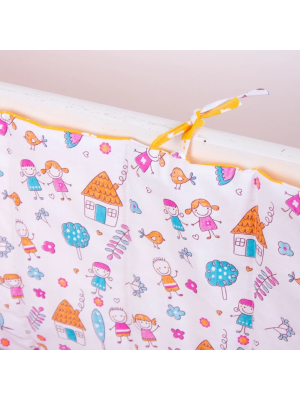 Борт 30х180 см в кроватку Sweet Home Kids Time 18-0002 MirSon - 3