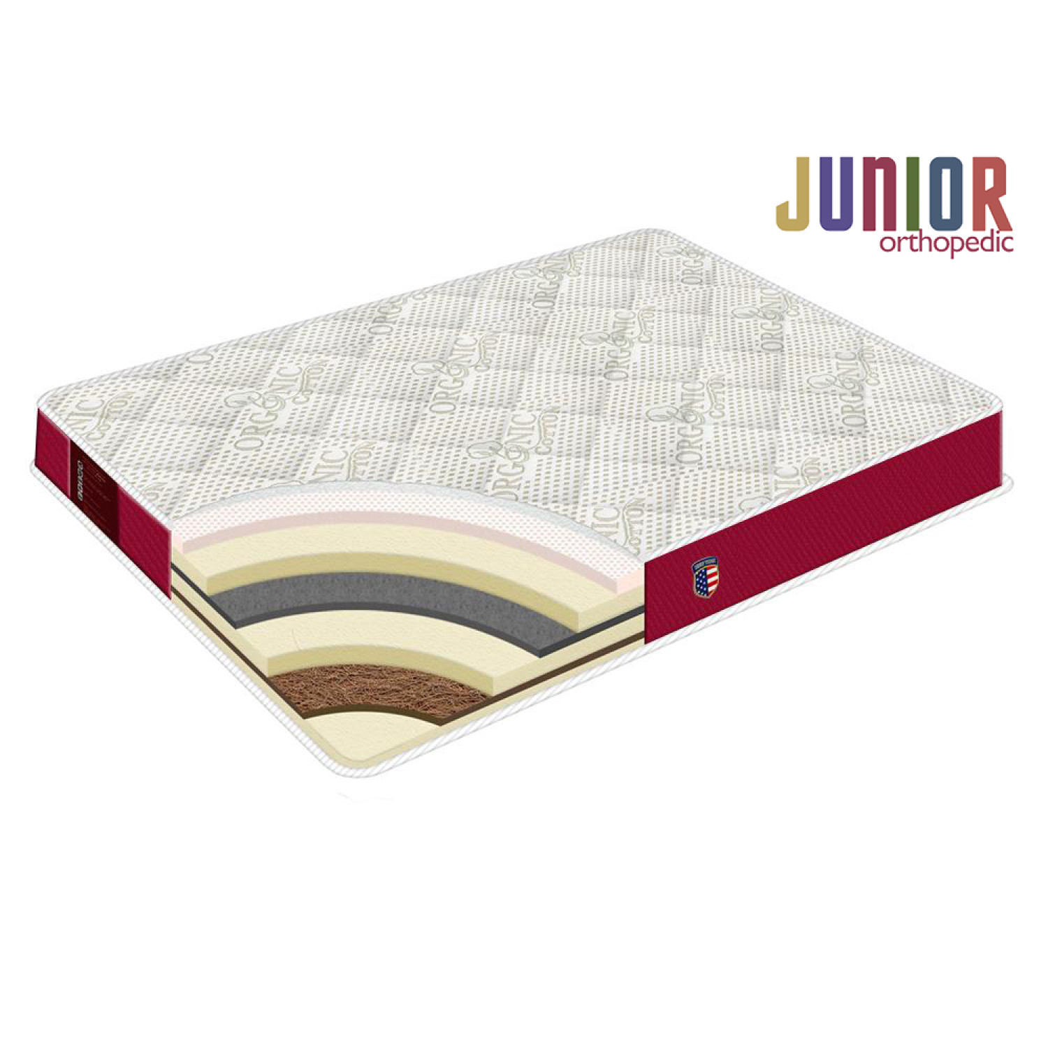 Ортопедичний матрац 80х180 см Junior - New York Latex Homefort 1
