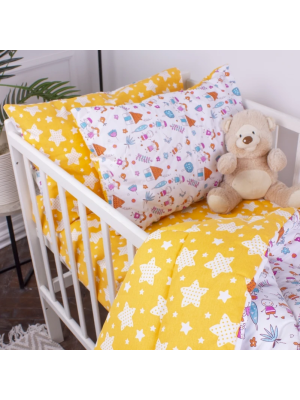 Комплект 110x140 см постільної білизни Бязь Sweet Home Kids Time 18-0002 MirSon - 2