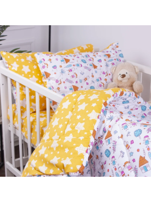 Комплект 110x140 см постільної білизни Бязь Sweet Home Kids Time 18-0002 MirSon - 3