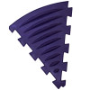 Килимок 18 елементів + 10 трикутників масажні Пазли Ortek 19