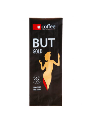 Кава зернова 1 кг купаж 70% Арабіка та 30% Робуста But Gold Family Studio Ucoffee