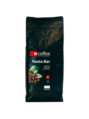 Кава зернова 300 г купаж 60% Арабіка та 40% Робуста Gusto Bar Ucoffee