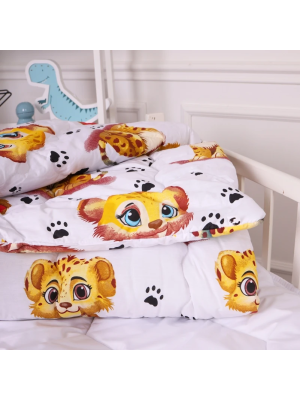 Ковдра 110х140 см антиалергенна зима EcoSilk King Tiger Kids Time 20-0034 MirSon - 3