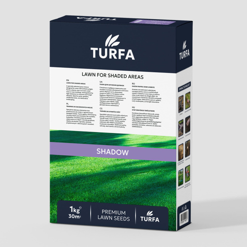 Семена Теневые 1 кг газонной травы  TURFA 10