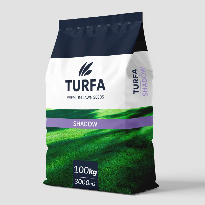Семена Теневые 100 кг газонной травы  TURFA
