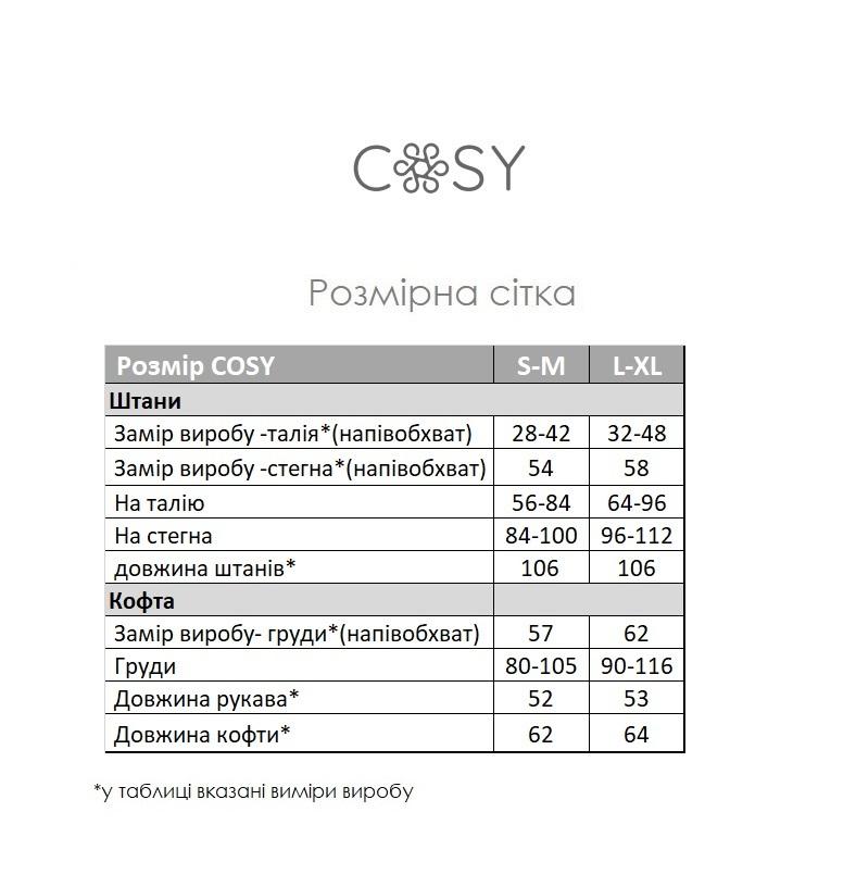 Пижама женская S-M теплая Велсофт Сердечки (кофта + штаны) Розовая COSY - фото 2