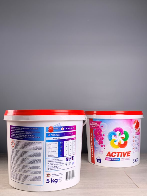 Пральний порошок Active color 5 кг